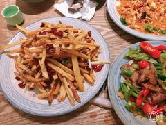 干煸藕丝-静一餐厅·湖北菜(前门创始店)