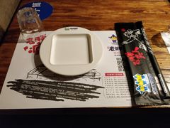 餐具摆设-江城老胖串店(湖西路店)