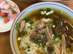 姬松茸鸡汤泡饭-玉滋補