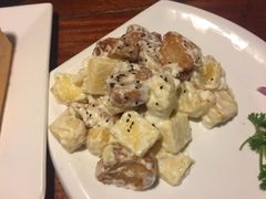 菠萝油条虾-绿茶餐厅(华联万柳店)