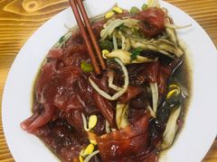平菇炒酿皮-何记酿皮店(西流湾店)