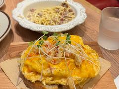 生奶油培根意大利面-玛格萝妮比萨屋(四平店)