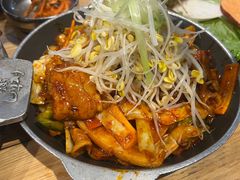 炒鱿鱼-姜虎东白丁烤肉(虹桥天地店)