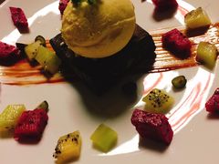 布朗尼配冰淇淋-HIGH FIVE哈福手工汉堡(桂林路店)