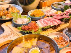 -明洞阿姨·韩式酱蟹烤肉·创意料理(三元桥店)