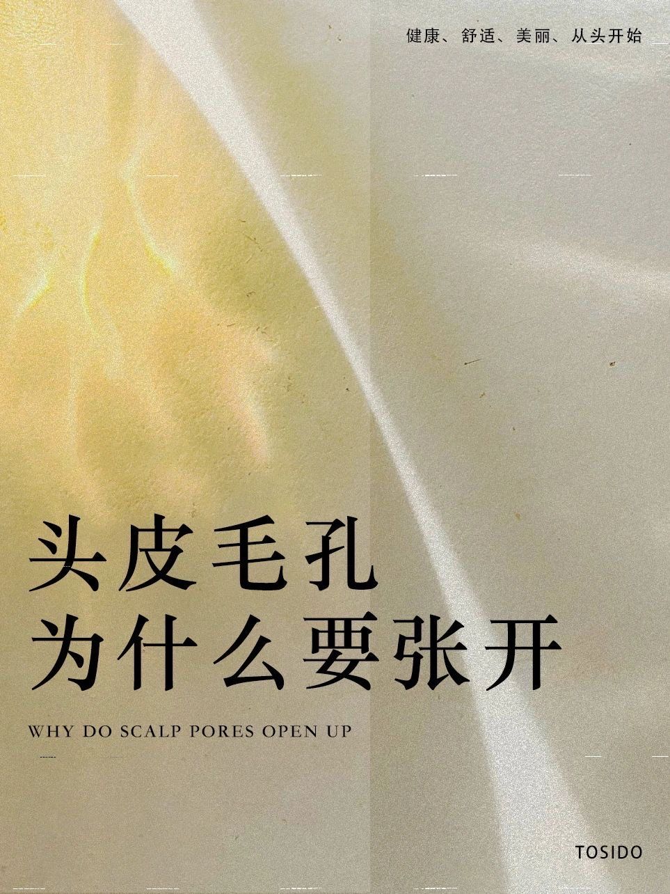 头皮毛孔张开是头皮的正常生理现象,主要是为了排出头皮上的多余油脂