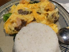 虾仁牛肉滑蛋饭-大四喜茶餐厅(井岸店)