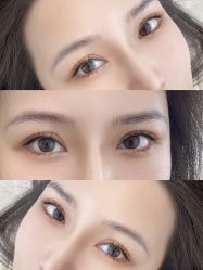 点击看大图 -杨益美学·野生眉半永久纹眉发际线