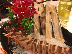 花竹虾-鲜入围煮花胶鸡海鲜火锅