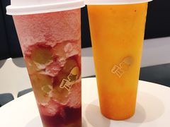 多肉葡萄-喜茶(迪士尼小镇DP店)