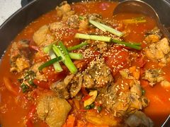 -贵州辣子鸡番茄鸡