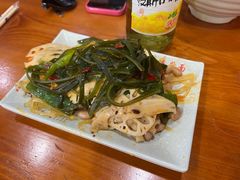 素拼小菜-手擀菠菜面(西康路店)