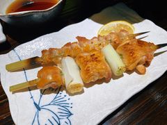 鸟鹏家鸡腿肉加葱-鸟鹏烧鸟居酒屋(熙龙湾店)