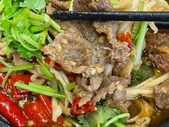 铁板小炒黄牛肉-71号豆汤饭·成都小馆(红牌楼店)