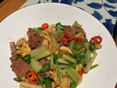 滑蛋小炒牛肉-绿茶餐厅(布吉万象汇店)