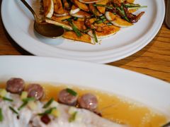 茭白炒五花肉-新荣记(西溪湿地店)