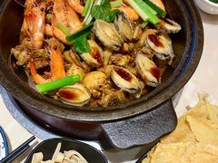 -蜀八婆鲍鱼鸡煲虾(宝安坪洲店)