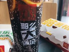 麦辣鸡腿汉堡经典中薯条套餐-麦当劳(国际社区店)