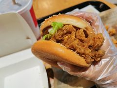 香辣鸡腿堡-肯德基(杭州浦沿店)