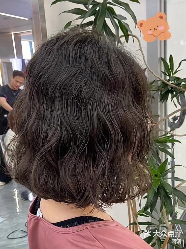 短发尴尬期救星烫发93法式烫复古港风蛋蛋卷|||短发发型短发烫发