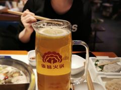 蜜桃乌龙茶-傣妹火锅(南京东路一店)