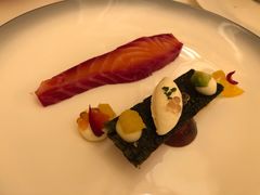 挪威烟熏三文鱼水晶黄瓜香槟奶油-福楼法餐厅FLO