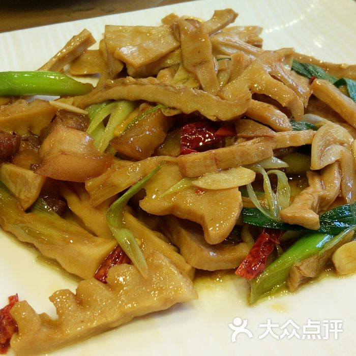 大田土菜馆 三层肉炒笋干