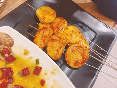 -宝记烧烤·碳锅羊肉·羊蝎子火锅·夜食社(文体路创始店)