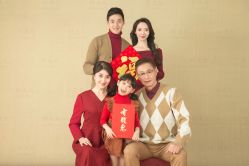 -时光纪亲子全家福照相馆(静安店母女写真父母纪念照)