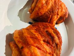 辣白菜五花肉-马路牙子地桌烤肉(工体店)