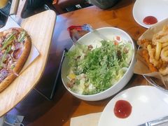 主厨沙拉-五棵松火鬼披萨