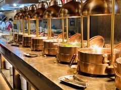 自助取餐区-韩京炭火烤肉自助料理(柯桥万达店)