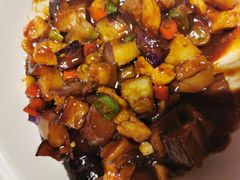 茄子鸡丁煲-老客站酒楼(金花南路店)