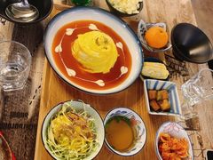 蛋包饭-猫头鹰炸鸡