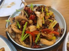 干煸鱿鱼须-陈傻子餐厅(世纪都会店)