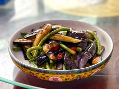 豆角烧茄子-峪鸡餐厅