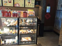 面包甜点陈列柜-星巴克(北京望京店)