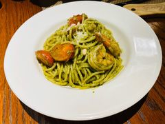 罗勒虾仁松子意面-摇滚披萨(长春街店)