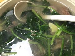 菠菜猪肝汤-聂记粤菜馆(鼓西路店)