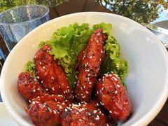黑白芝麻鸡翅-Let's burger&pasta·非常汉堡·融合西餐(蓝色港湾店)