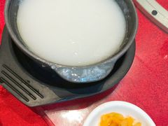 窝蛋牛肉粥-美景家宴