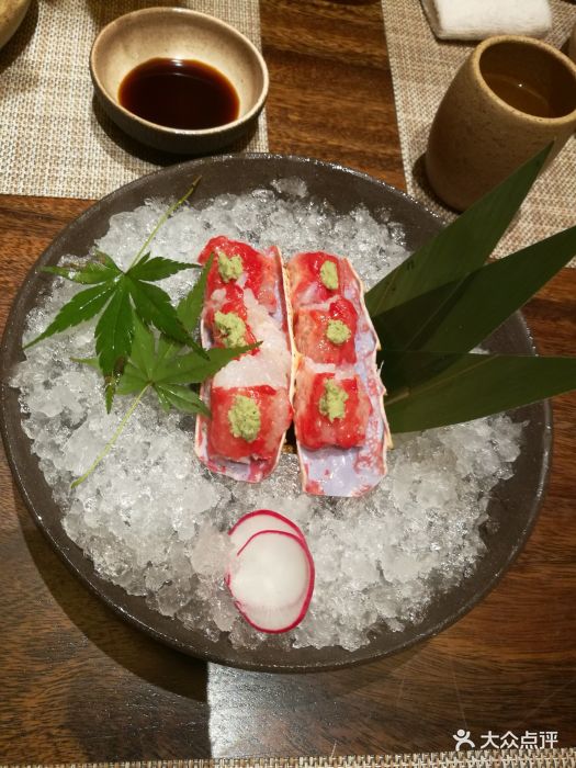 帝王蟹腿刺身