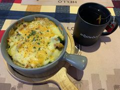 南瓜德式香肠焗饭-遇见西木美式餐厅(体育路店)
