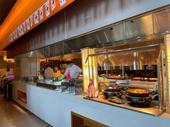 自助取餐区-青岛金沙滩希尔顿酒店·自助餐厅