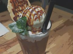 意式焦糖摩卡咖啡冰沙-良木缘咖啡西餐(优品道广场店)