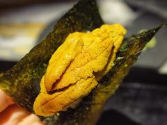 海胆手卷-橼舍鮨青木