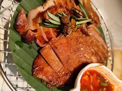 炭烤猪颈肉-荷花泰菜(东方新天地店)