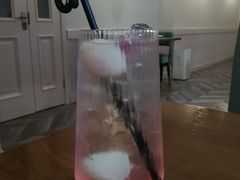 樱花荔枝气泡水-1981牛排西餐厅(海信店)