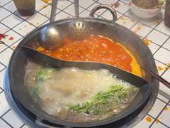 -热火朝天鲜切牛肉火锅(南强街巷店)