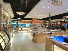 自助取餐区-皇家园林酒店